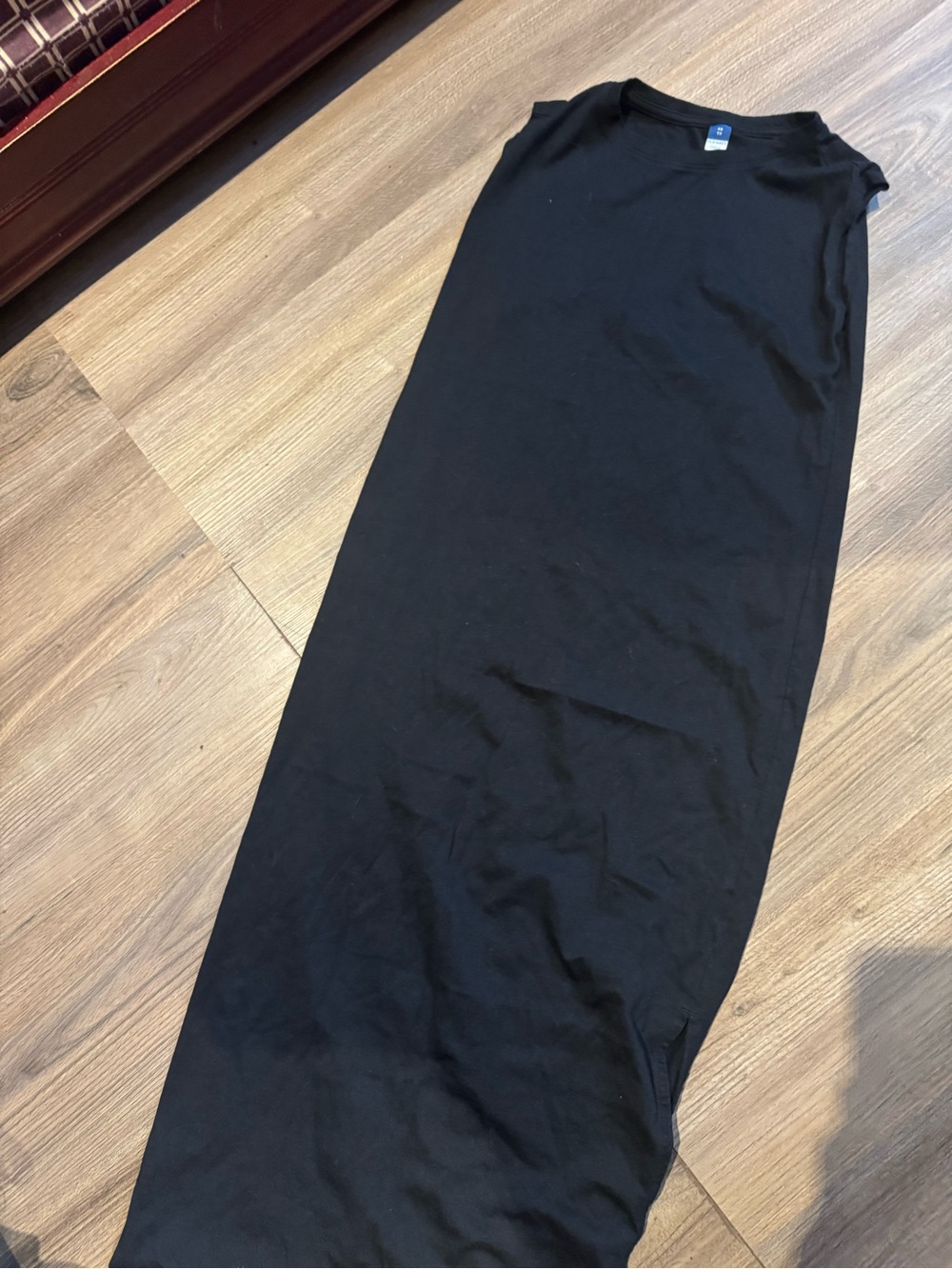 Old Navy Black Sleeveless Maxi Dress